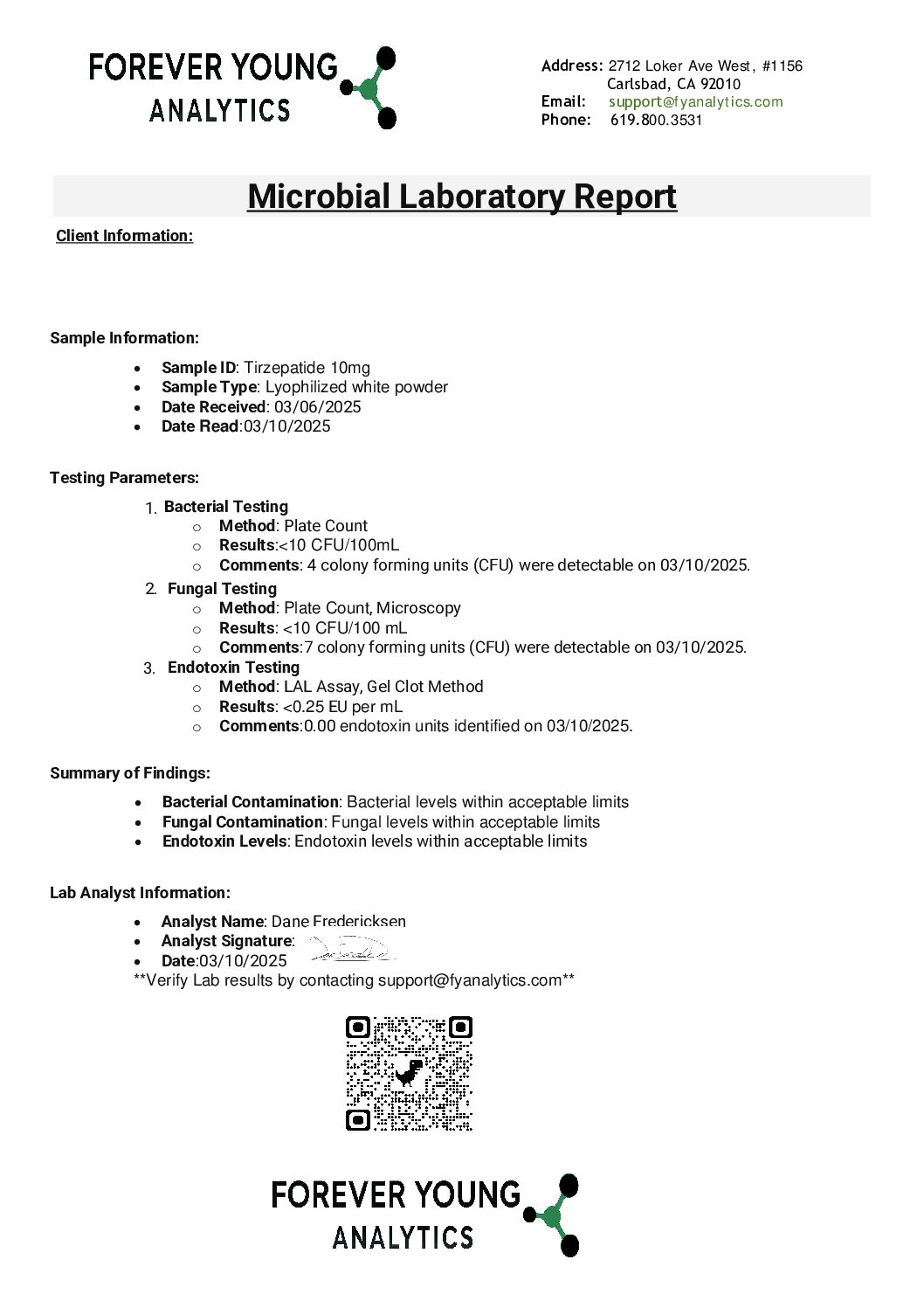 Bacterial, Fungal, and Endotoxin Testing - Image 3